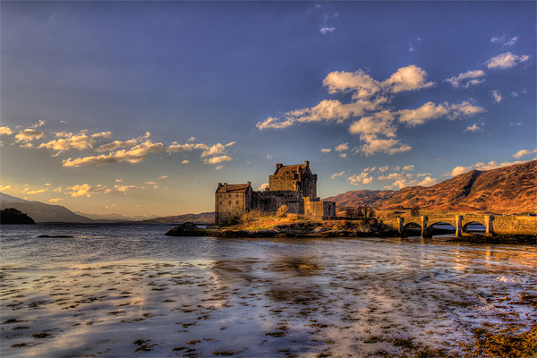 Eilean Donan Castle Scotland. Picture Board by Derek Beattie