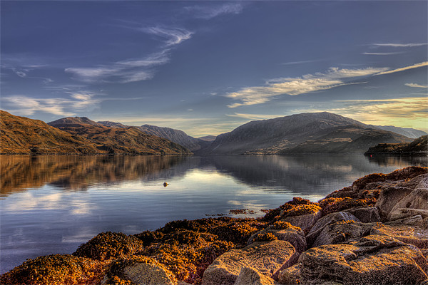Loch Glendhu Scotland Picture Board by Derek Beattie