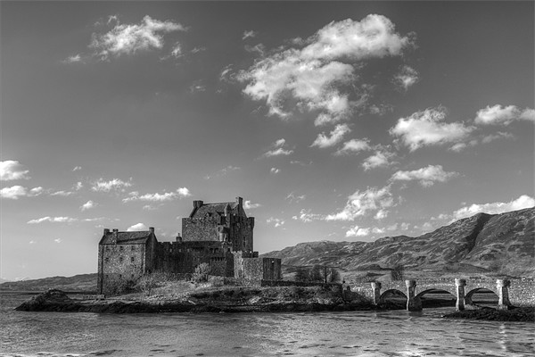 Eilean Donan Castle Scotland. Picture Board by Derek Beattie