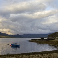 Buy canvas prints of Morning Light at Loch Eriboll by Derek Beattie