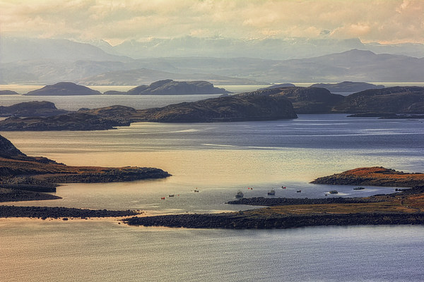 The Summer Isles Scotland Canvas Print by Derek Beattie
