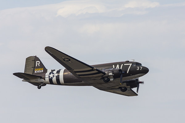 Douglas C-47 Dakota Whiskey 7 Picture Board by Derek Beattie