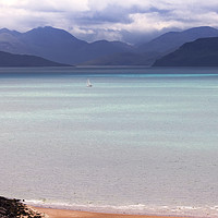 Buy canvas prints of Isle of Skye from Applecross Peninsula by Derek Beattie