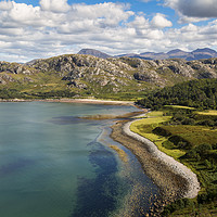 Buy canvas prints of Gruinard Bay Scotland by Derek Beattie
