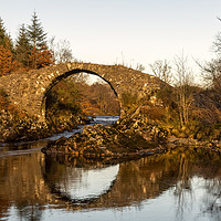 Buy canvas prints of Bridge Over The River Minnoch Glentrool by Derek Beattie