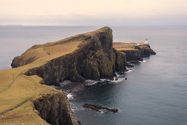 Neist Point Isle of Skye Picture Board by Derek Beattie