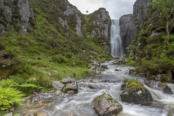 The Wailing Widow Waterfall Picture Board by Derek Beattie