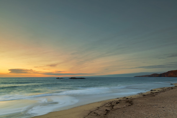 Sandwood Bay at Sunset Picture Board by Derek Beattie