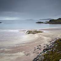 Buy canvas prints of Clashnessie Bay Scotland by Derek Beattie