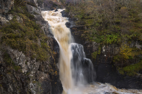 The Falls of Kirkaig Sutherland Picture Board by Derek Beattie