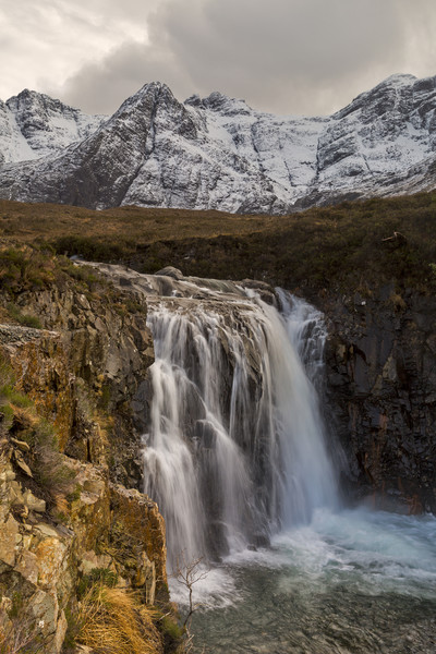 Fairy Pools Waterfall Isle of Skye Picture Board by Derek Beattie