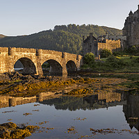 Buy canvas prints of Eilean Donan Castle  Scotland. by Derek Beattie
