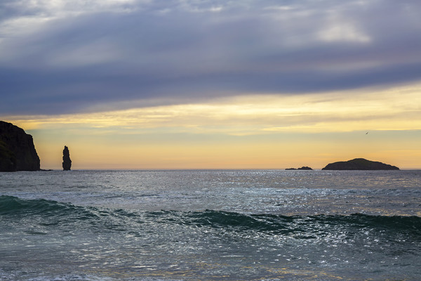 Sandwood Bay at Sunset Picture Board by Derek Beattie