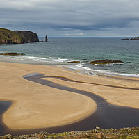 Buy canvas prints of Sandwood Bay  Scotland by Derek Beattie