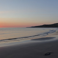Buy canvas prints of Sunset at Killantringan Bay by Derek Beattie