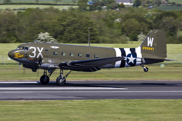 C47A Sytrain Thats All Brother Picture Board by Derek Beattie