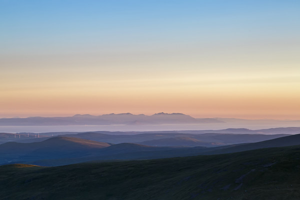 Isle of Arran at Sunrise Picture Board by Derek Beattie