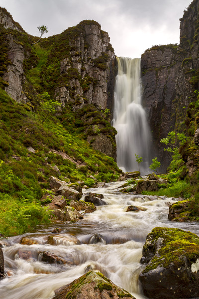 The Wailing Widow Waterfall Picture Board by Derek Beattie