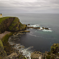 Buy canvas prints of Stoer Head Lighthouse Scotland by Derek Beattie