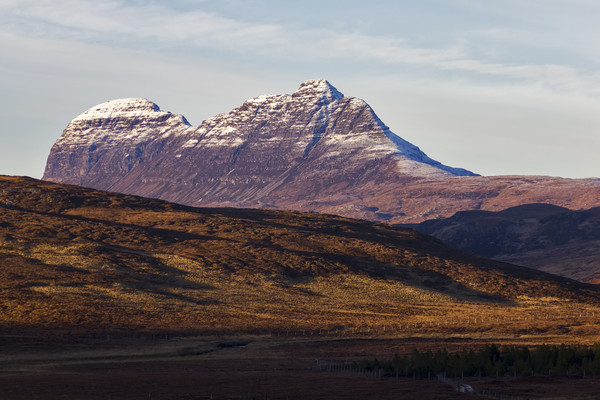 Suilven in Winter Scotland Picture Board by Derek Beattie