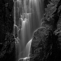 Buy canvas prints of Wailing Widow Waterfalls Scotland by Derek Beattie
