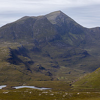 Buy canvas prints of Cul Beag Northwest Highlands of Scotland by Derek Beattie