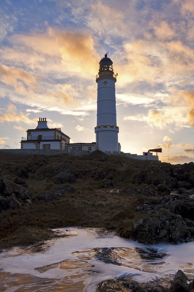 Corsewall Lighthouse Scotland Picture Board by Derek Beattie