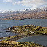 Buy canvas prints of Loch Eriboll and Ard Neackie Scotland by Derek Beattie
