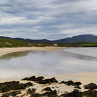 Buy canvas prints of Balnakeil Beach Scotland Panorama by Derek Beattie