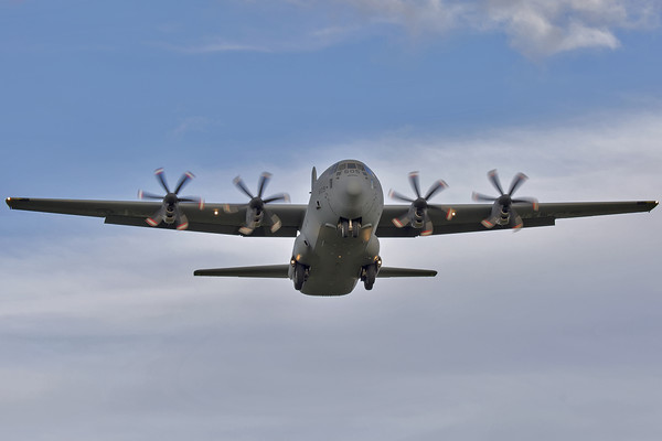 Lockheed Martin CC-130J Hercules Picture Board by Derek Beattie