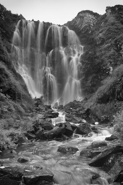 Clashnessie Waterfall Scotland Picture Board by Derek Beattie