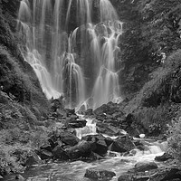 Buy canvas prints of Clashnessie Waterfall Scotland by Derek Beattie