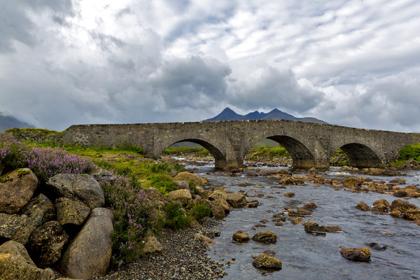 Sligachan Old Bridge Isle of Skye Picture Board by Derek Beattie