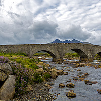 Buy canvas prints of Sligachan Old Bridge Isle of Skye by Derek Beattie