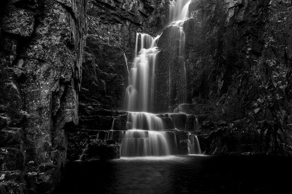 Wailing Widow Waterfalls Scotland Picture Board by Derek Beattie