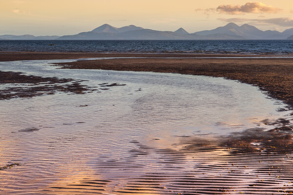 Isle of Skye From Applecross Picture Board by Derek Beattie
