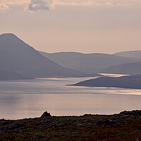 Buy canvas prints of Isle of Skye from the Applecross Pass by Derek Beattie