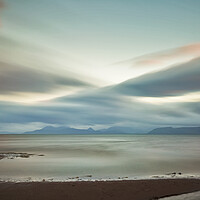 Buy canvas prints of Skye Sunset From Applecross by Derek Beattie