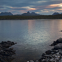 Buy canvas prints of Achnahaird Bay and Assynt Mountains by Derek Beattie