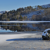 Buy canvas prints of Loch Trool in Winter by Derek Beattie