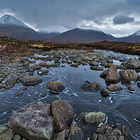 Buy canvas prints of Glamaig and the Red Cuillin Isle of Skye by Derek Beattie