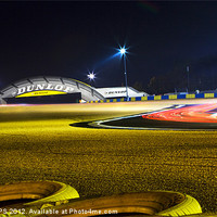 Buy canvas prints of Dunlop Bridge at Le Mans by Steven Else ARPS