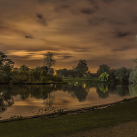 Buy canvas prints of Lake at Night by Steven Else ARPS