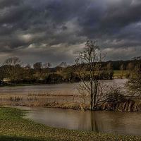 Buy canvas prints of Flooded fields by Steven Else ARPS