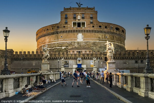 Castel Sant' Angelo Picture Board by William AttardMcCarthy