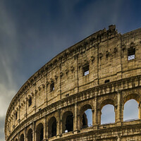 Buy canvas prints of Colosseum Arches: Skyline Majesty by William AttardMcCarthy