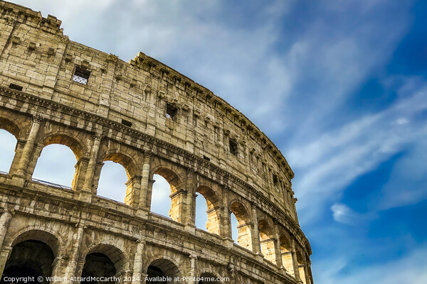 Colosseum Archways: Skyline Serenity Picture Board by William AttardMcCarthy