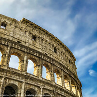 Buy canvas prints of Colosseum Archways: Skyline Serenity by William AttardMcCarthy