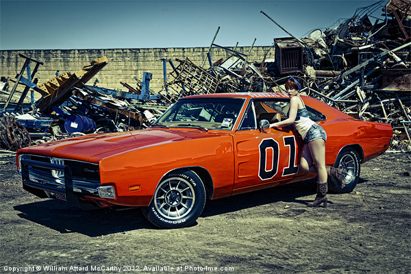 General Lee Picture Board by William AttardMcCarthy