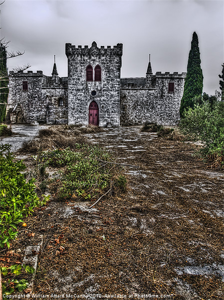 Castel Qannotta Picture Board by William AttardMcCarthy